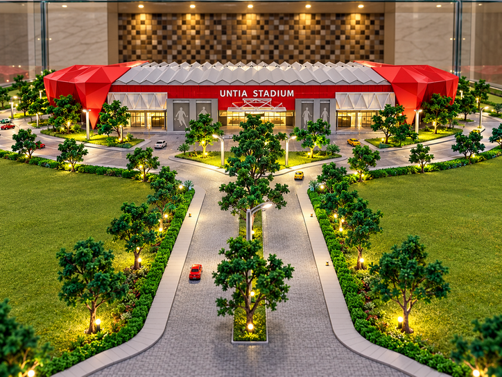 MAKET STADION UNTIA MAKASSAR
