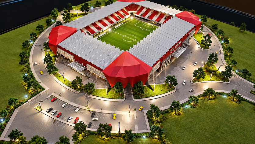 MAKET STADION UNTIA MAKASSAR